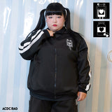 Blood Pack/Pill Bottle Jersey Jacket Black (Plus Size Ver.)