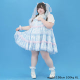 [プラスサイズ]Sugar Aquarium ワンピース