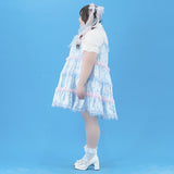 [プラスサイズ]Sugar Aquarium ワンピース