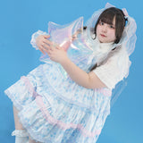 [プラスサイズ]Sugar Aquarium ワンピース