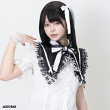 Piano Attached Collar Black