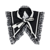 Piano Attached Collar Black