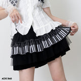 ピアノ 4段スカート BLACK