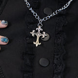 Dark Abyss Cross Detachable Collar