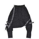 Suspenders Jogger Pants