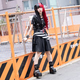 冥闇 プリーツスカート