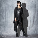 Dark Abyss Damaged Slim Leggings