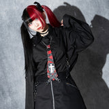 Dark Abyss Suspender Skirt