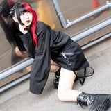 Dark Abyss Suspender Skirt