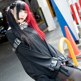 Dark Abyss Choker Sweatshirt