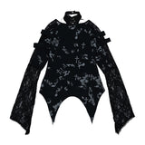 Halter Long Sleeve Tee
