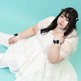 HEALING ♡ HEART LACE T-SHIRT PLUS SIZE