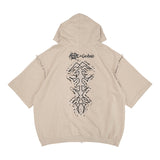 CRYPTID CORPSE ZIP HOODIE with Short Sleeves
