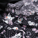 Hanyo Usagi Jumper Skirt Black