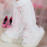 Hanyo Usagi Leg Warmers White