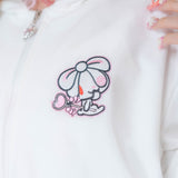 Hanyo Usagi Hoodie White