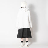 Fluffy White Hoodie