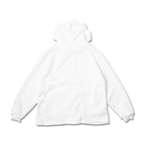 Fluffy White Hoodie