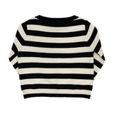 STRIPED KNIT SWEATER