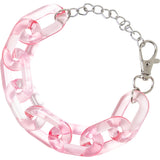 Clear Chain Bracelet