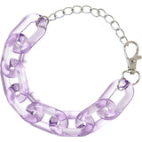 Clear Chain Bracelet