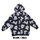 Bunny Dolls Zip Big Hoodie