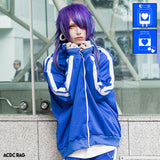 Blood Pack/Pill Bottle Jersey Jacket Navy (Men Ver.)