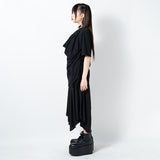 [半袖]ドレープ ロンT
