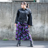 イチゴ ワイドパンツ PU (プラスサイズモデルVer.)