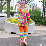 原宿 4 EVER シャツ (プラスサイズモデルVer.）