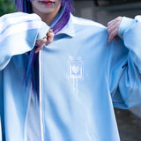 Blood Pack/Pill Bottle Jersey Jacket Pastel Blue (Men Ver.)