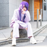 Blood Pack/Pill Bottle Jersey Jacket Pastel Purple (Men Ver.)