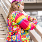 原宿 4 EVER シャツ (プラスサイズモデルVer.）