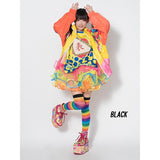 Rainbow Knee-High Socks