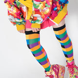 Block Knee-High Socks