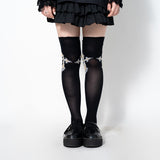 BIG Cross Knee High Socks