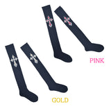 BIG Cross Knee High Socks