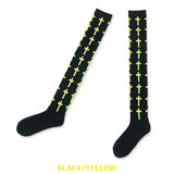 Cross Knee-High Socks