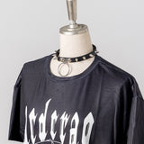 Ring needle choker(BK)
