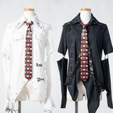 Heart Skull Necktie 