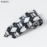 Heart Skull Necktie 