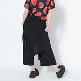 エプロンワイドパンツ