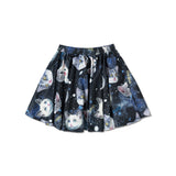Cat flare skirt