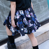 Cat flare skirt