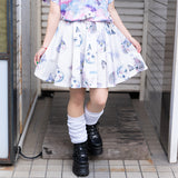 Cat flare skirt