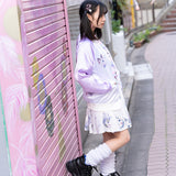 Cat flare skirt