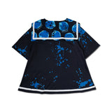 [Short Sleeve] Apple Sailor Top
