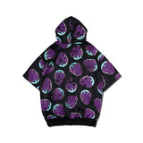 [Short Sleeves] Strawberry Big Hoodie