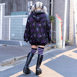 アンデッドバタフライ ZIP BIGパーカー