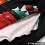 Strawberry ZIP Big Hoodie